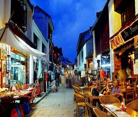 La rue de l’Ouest de Yangshuo